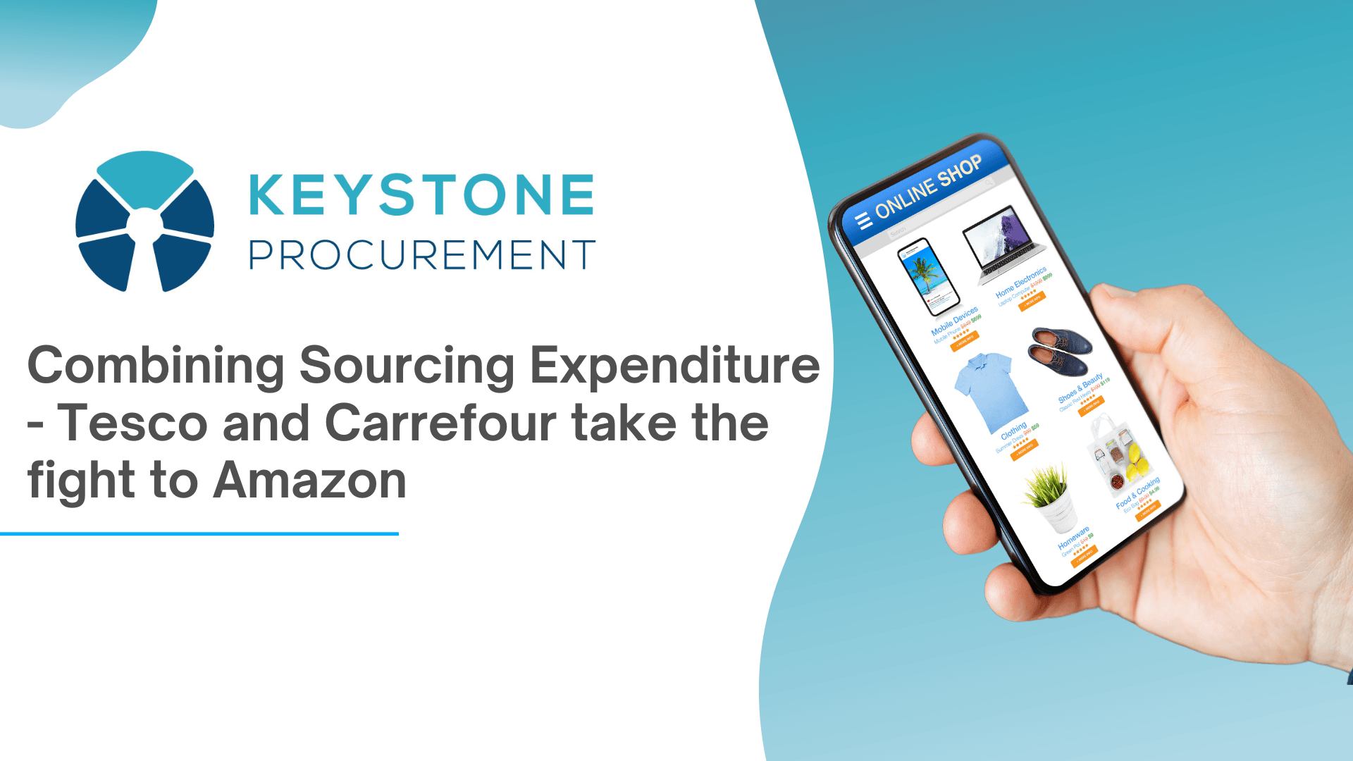 Combining Sourcing Expenditure Tesco And Carrefour Take The Fight To Amazon