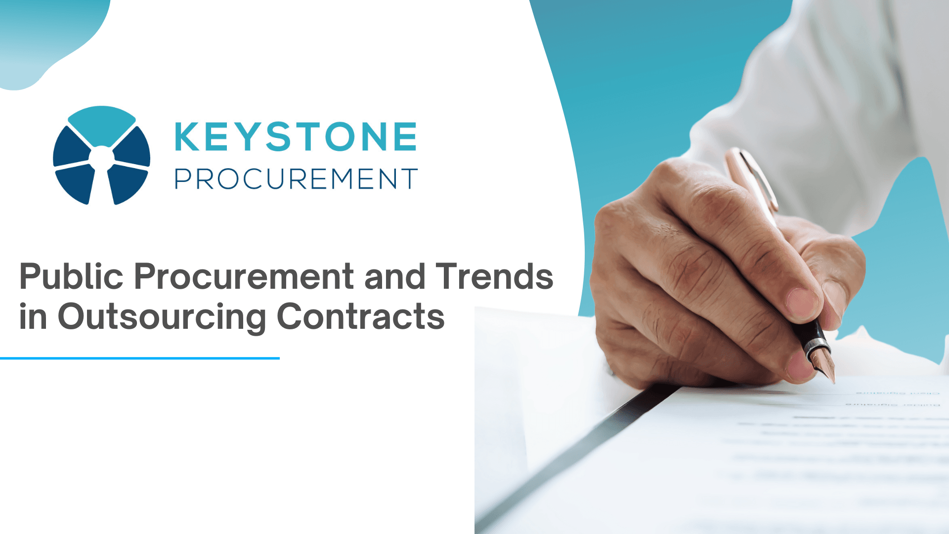 Public Procurement And Trends In Outsourcing Contracts