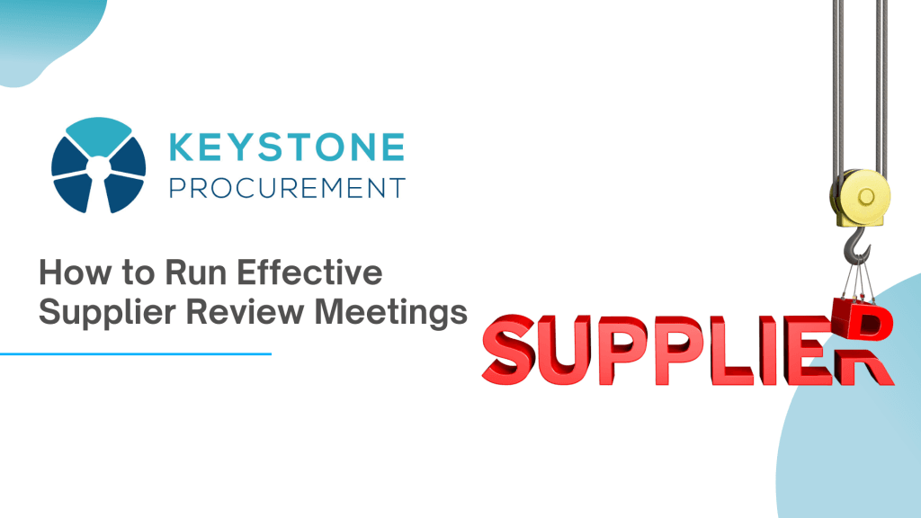 How To Run Effective Supplier Review Meetings