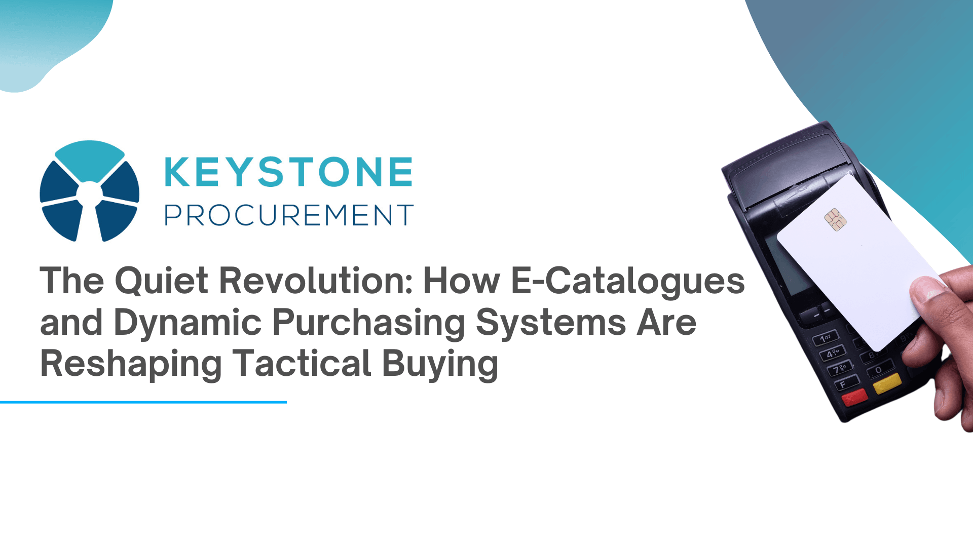 The Quiet Revolution How E Catalogues And Dynamic Purchasing Systems Are Reshaping Tactical Buying