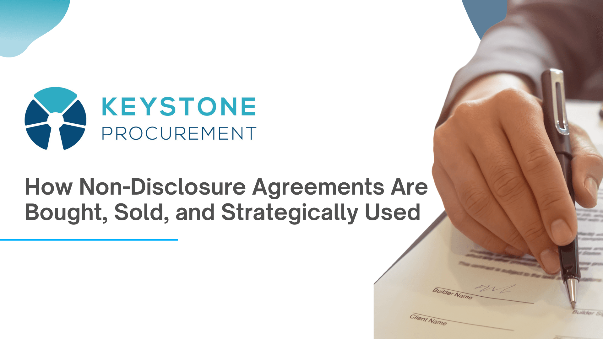 How Non Disclosure Agreements Are Bought, Sold, And Strategically Used
