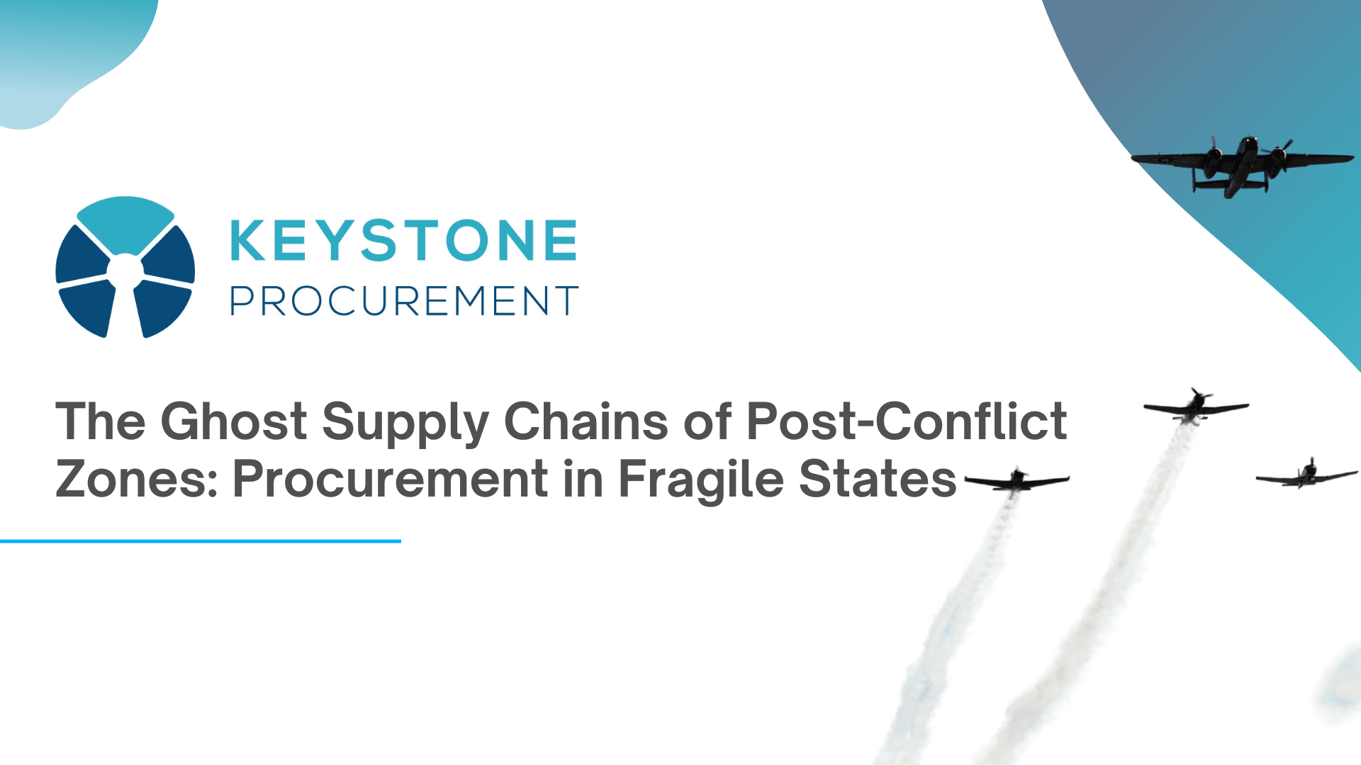 The Ghost Supply Chains Of Post Conflict Zones Procurement In Fragile States