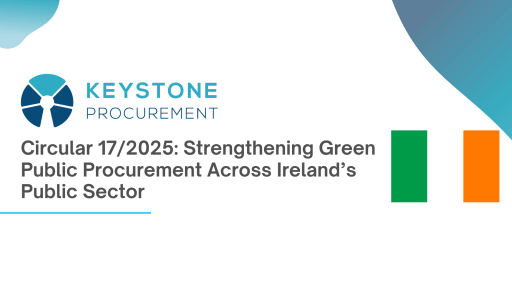 Circular 172025 Strengthening Green Public Procurement Across Ireland’s Public Sector
