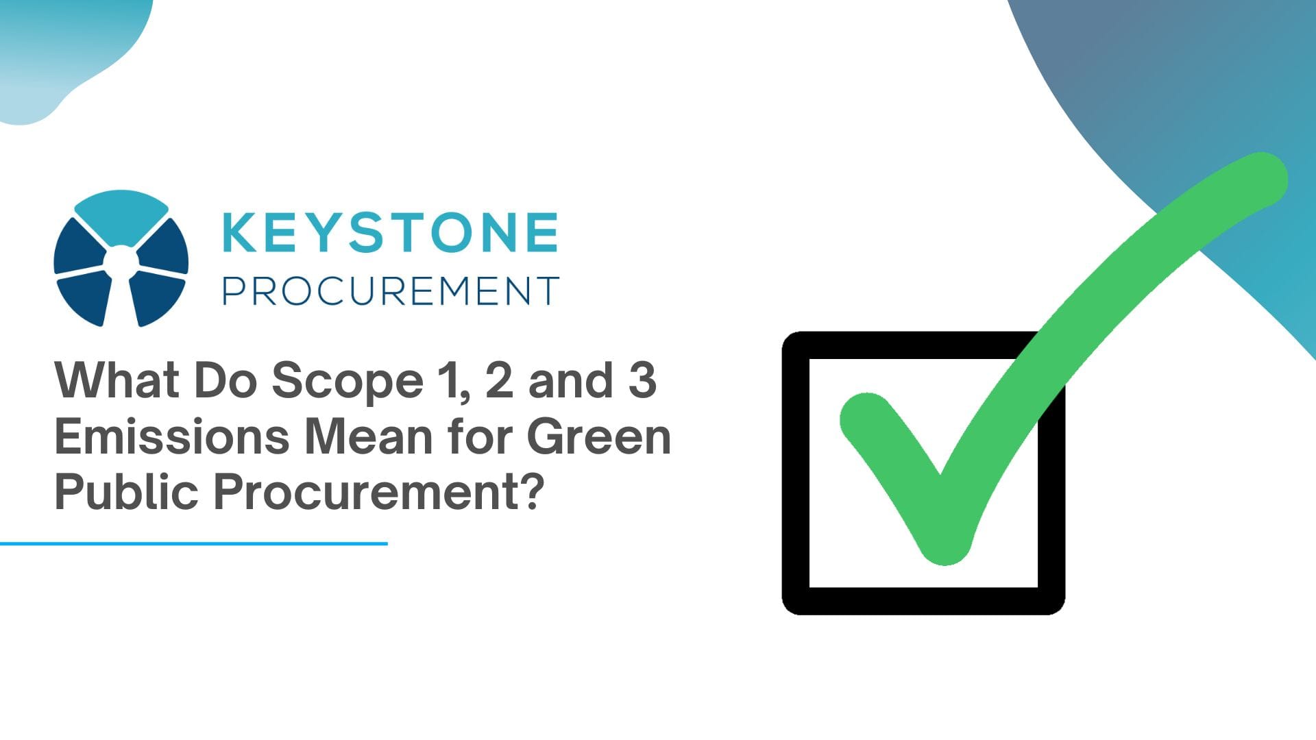 What Do Scope 1, 2 And 3 Emissions Mean For Green Public Procurement