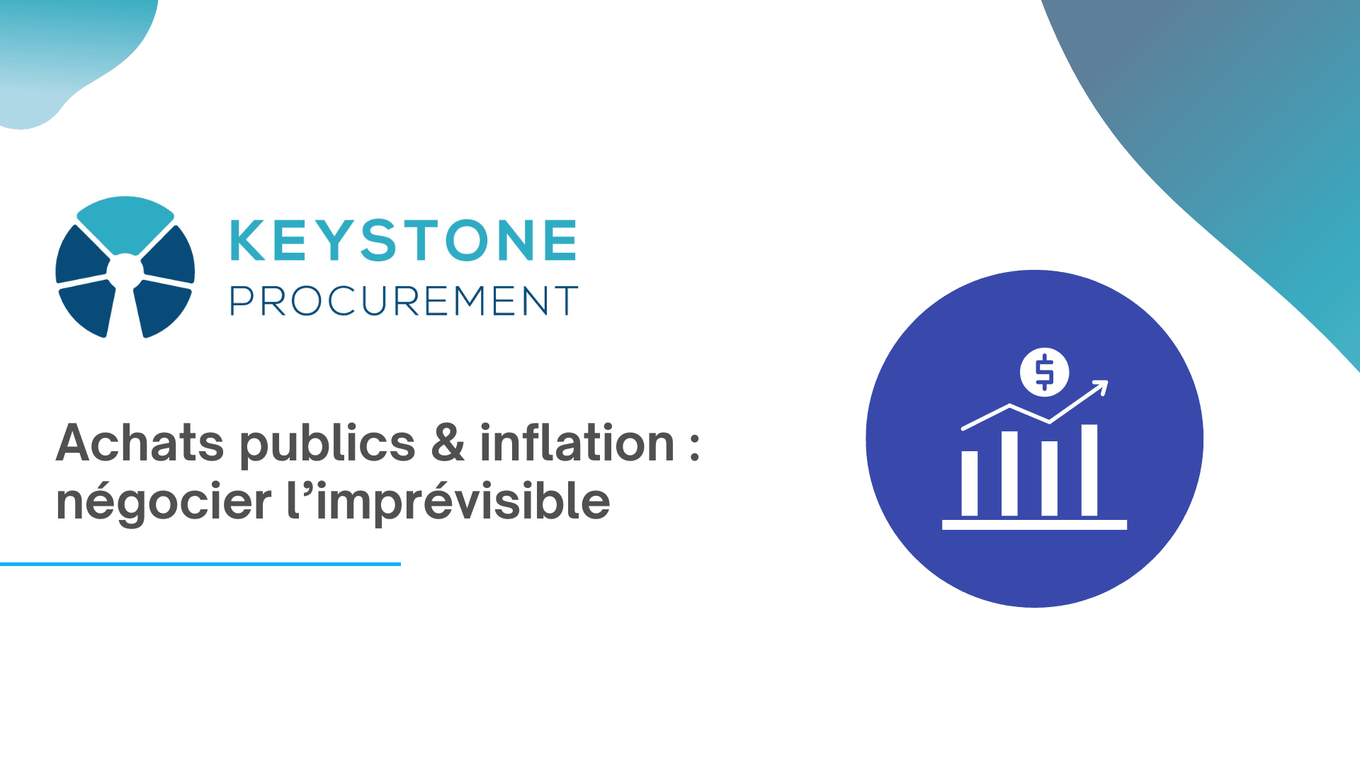 Achats Publics & Inflation Négocier L’imprévisible