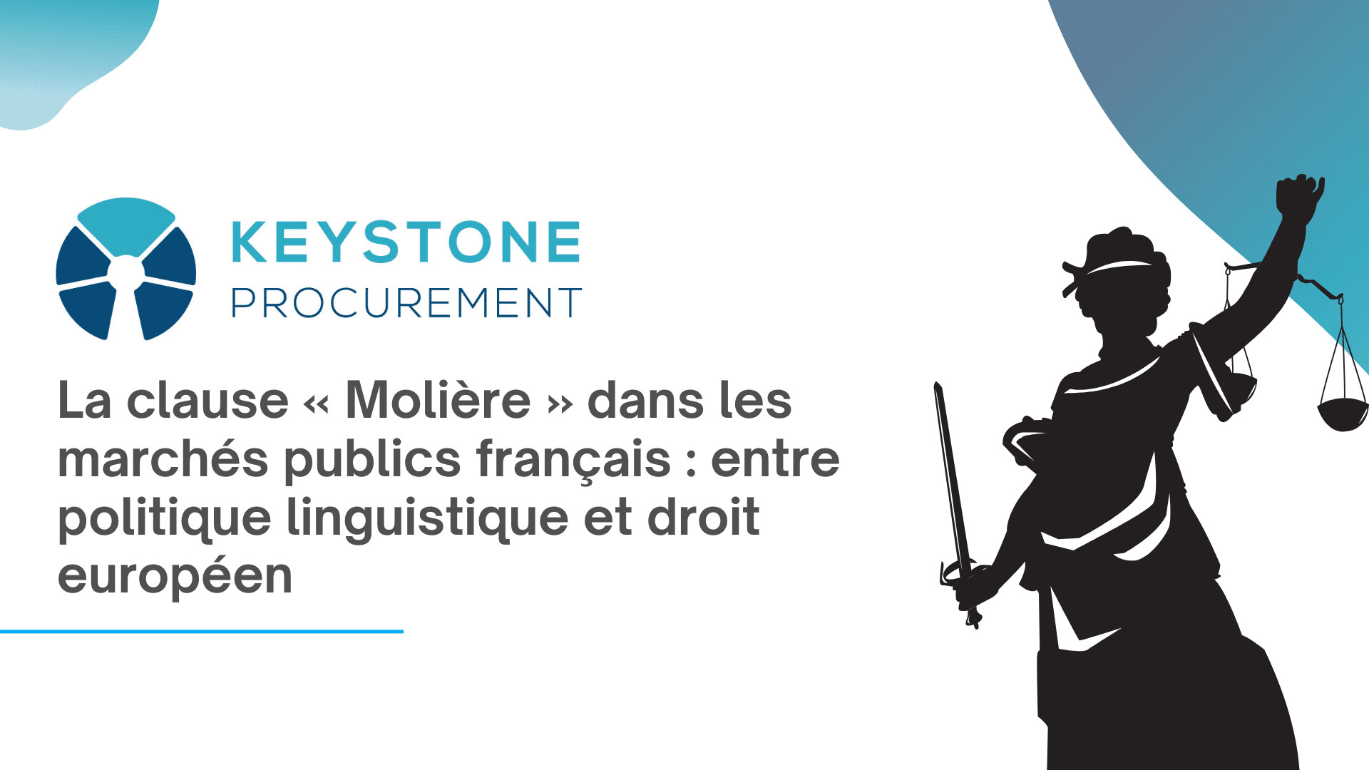 La Clause « Molière » Dans Les Marchés Publics Français Entre Politique Linguistique Et Droit Européen